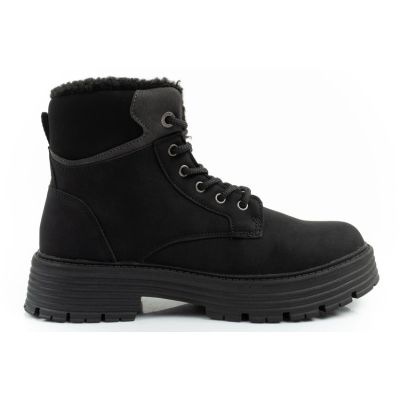 4. O'neill winter boots women's hiking boots, insulated ankle boots, fashionable black