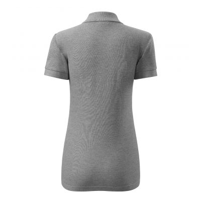 2. Malfini Cotton W MLI-21312 Polo Shirt Dark Gray Melange
