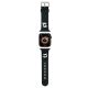 Karl Lagerfeld 3D Rubber Karl&Choupette Heads strap for Apple Watch 42/44/45/49mm - black
