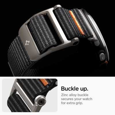 4. Spigen DuraPro Strap for Samsung Galaxy Watch Ultra 47mm - Black