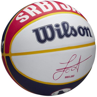 3. Wilson NBA Player Local Nikola Jokic Basketball WZ4006701XB 