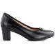 2. Vinceza 58622 black block heel pumps