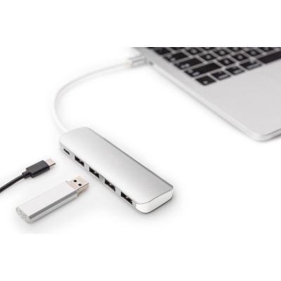 7. Digitus 4-port USB Type-C™ (USB 3.0) hub + PD