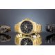 5. Men's Watch Giewont Chronograph Sapphire Gold Black GW9460-B4