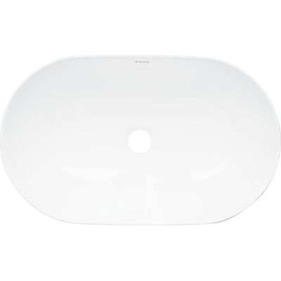 2. Deante PEONIA CDE_6U5S White Countertop Ceramic Washbasin