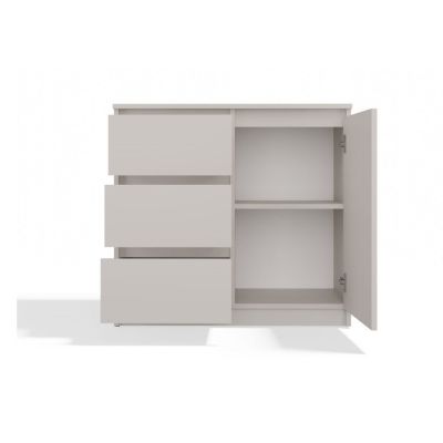 7. Chest of Drawers 1 Door 3 Drawers Cashmere Set