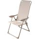 7. REDCLIFFS Beige Folding Camping Chair with Armrests