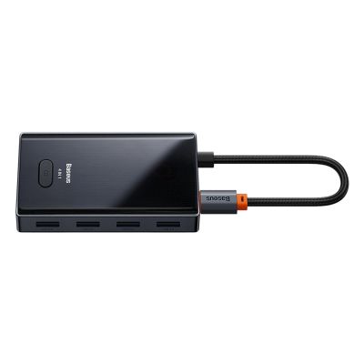 8. Baseus PioneerJoy 4xUSB-A 3.0 USB-C Hub - Gray