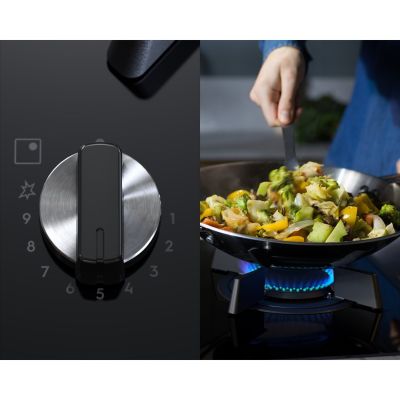 6. Electrolux KDI641723K Black Built-in 60 cm Combi 4 zone(s)