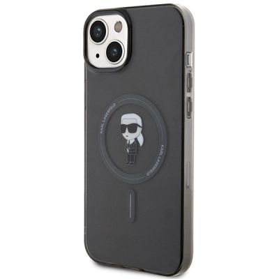 2. Karl Lagerfeld IML Ikonik MagSafe case for iPhone 15 Plus - black