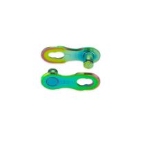 KMC Connector 12NR 2 pieces green 12 rows blister