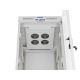3. LANBERG FLOOR RACK CABINET 19" 32U 600X800 GRAY GLASS DOOR LCD (FLAT PACK) V2