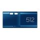 9. Samsung MUF-512DA USB Flash Drive 512GB USB Type-C 3.2 Gen 1 (3.1 Gen 1) Blue