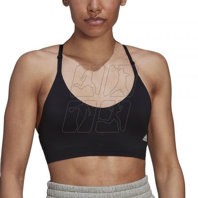 4. Adidas PureLounge Light-Support Strappy Bra W HD0284 sports bra