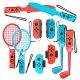 Nintendo Switch Sports 10-in-1 Family Accessory Pack - Red and Blue