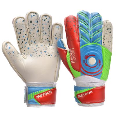 37. Meteor Defence 9 white goalkeeper gloves