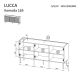 4. 3D LUCCA chest of drawers 165x40x80 white