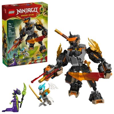 12. LEGO NINJAGO 71854 Cole's Mission Mech and Dragon Zane