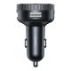 3. Baseus Enjoy FM transmitter car charger LED 2x USB / 3.5mm jack wireless MP3 player Bluetooth 5.0 3.4A black (CCLH-01)