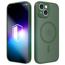 3mk Misty MagCase for iPhone 15 - green