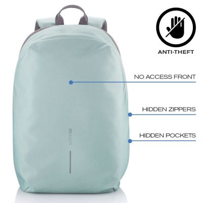 3. XD DESIGN ANTI-THEFT BACKPACK BOBBY SOFT GREEN P/N: P705.797