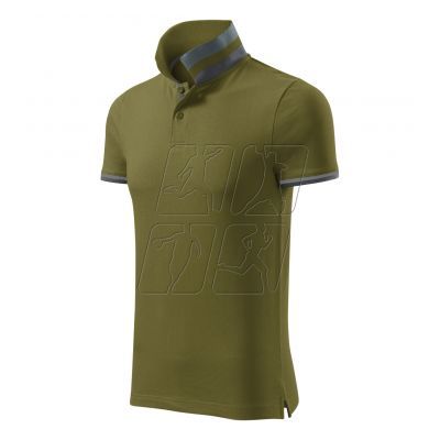 Malfini Collar Up M MLI-256A3 avocado green polo shirt