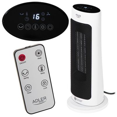 6. ADLER AD 7738 ceramic fan heater