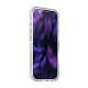 4. LAUT AERO SPARKLE mobile phone case 16 cm (6.3") Silver, Transparent