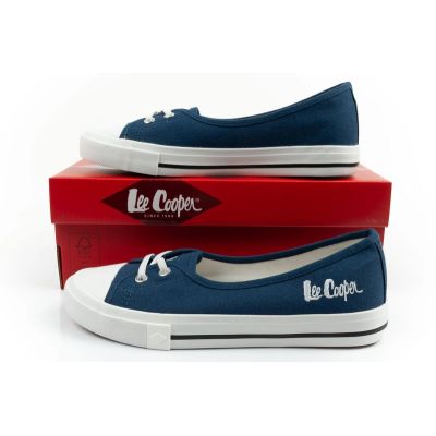 10. Lee Cooper shoes women's sneakers sporty blue slip-on ballet flats