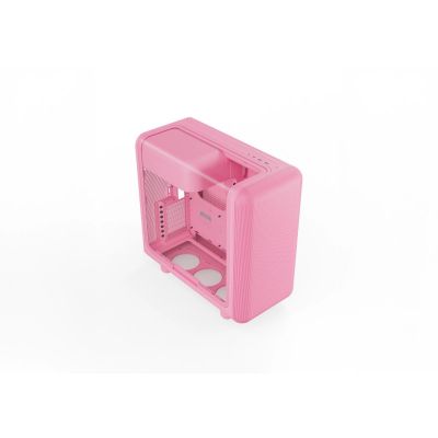 3. HYTE X50 MID TOWER CASE STRAWBERRY MILK