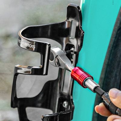 7. Rockbros 43210049001 bicycle repair kit - black