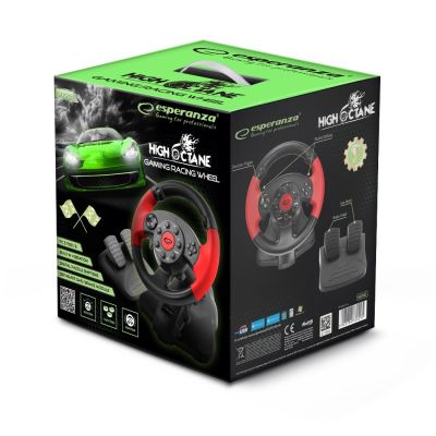 3. Esperanza High Octane EG103 Vibration Steering Wheel (PC, PS2, PS3; black)