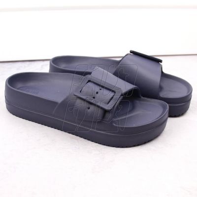 5. Big Star W INT1967 platform flip-flops, navy blue