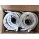 3. equip - Patch cable RJ-45 male white stranded 25 cm CAT 6 - Halogen-free, Molded, Set of 100 pcs.