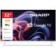 2. Sharp LC-32HF2265EW 81.3 cm (32") HD Smart TV with Wi-Fi, White