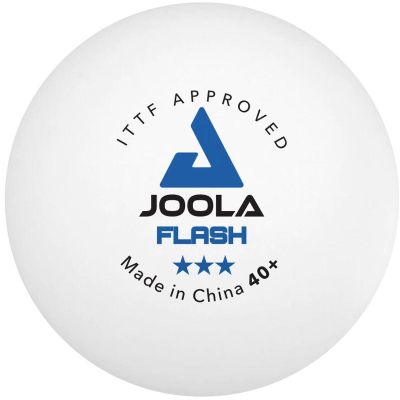 6. JOOLA FLASH TABLE TENNIS BALLS 3 PCS WHITE