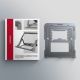 10. Axagon STND-LAG Laptop-Ständer, höhenverstellbar, faltbar, Aluminum Notebook and tablet stand Gray 43.9 cm (17.3")