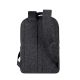 5. RIVACASE Anvik 15.6" laptop backpack, 15L, black, made of waterproof material, pockets for a 10.5" tablet, smartphone, documents, accessories, bottle