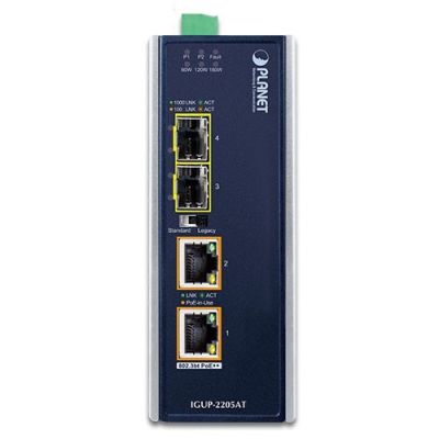 2. PLANET IGUP-2205AT network converter 1000 Mbit/s Multifunctional, Single Blue