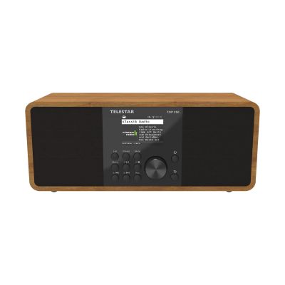2. Wooden multifunctional radio station TELESTAR TOP 250