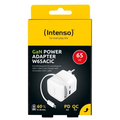 2. Intenso 7806520 Power Adapter/Inverter Internal 65 W Black