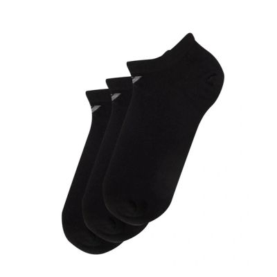 2. Emporio Armani Calza ankle socks cotton black comfortable 3-pack