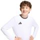 5. adidas Entrada 26 Long Sleeve Jersey Kids’ Shirt, White, KF5874