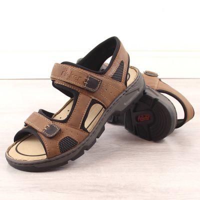16. Rieker M 26156-25 RKR447B Velcro Sandals