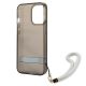 7. Guess GUHCP13LHTSGSK iPhone 13 Pro / 13 6.1" black/black hardcase Translucent Stap