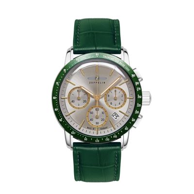 Zeppelin New York 88785 watch, quartz 42mm