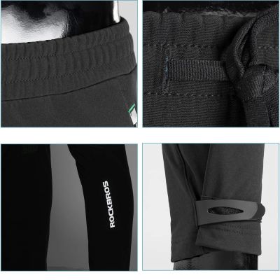 9. Rockbros Patrol Cycling Windproof Sports Pants Size L - Black