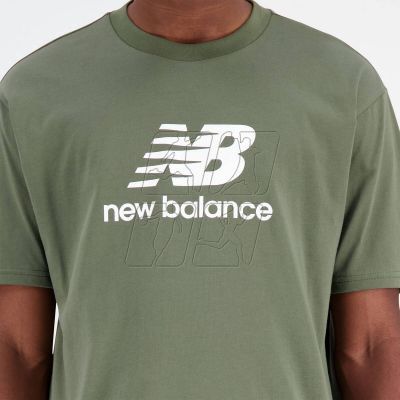 5. New Balance Essentials Stacked Logo CO DON M T-shirt MT31541DON