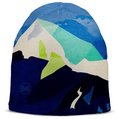 Kids' BUFF POLAR ECOSTRETCH BEANIE OMASI COBALT Hat One Size