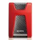 External HDD Drive ADATA HD650 (2TB; 2.5"; USB 3.2; red)
